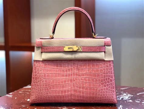 hermes shiny alligator kelly|Hermes alligator handbags.